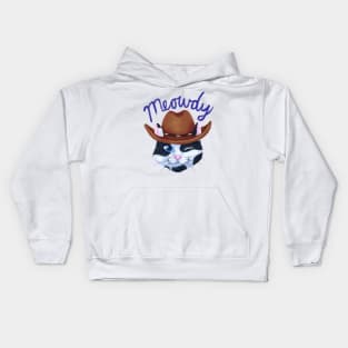 Meowdy! Kids Hoodie